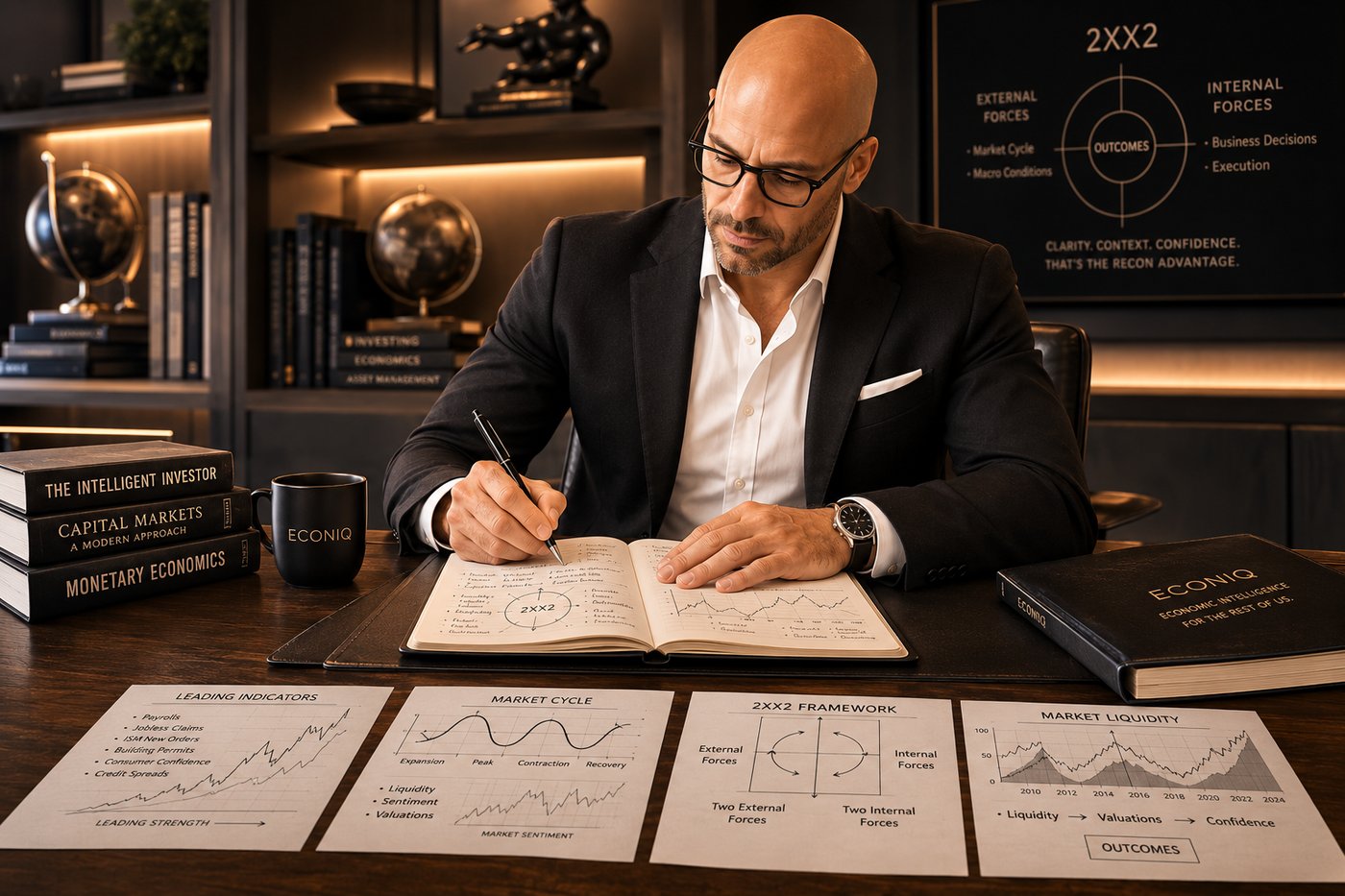 Benjamin Inman working through the Econiq framework
